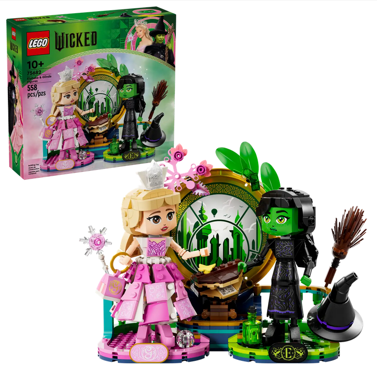 Elphaba & Glinda Figures