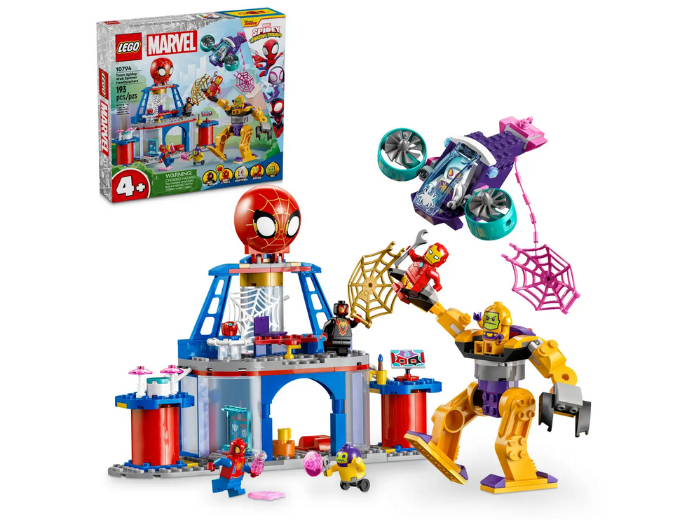 LEGO® Team Spidey Web Spinner Headquarters