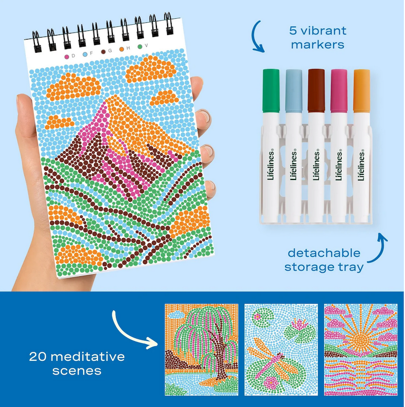 FlowArt Mini Dot-By-Letter - Nature's Wonders