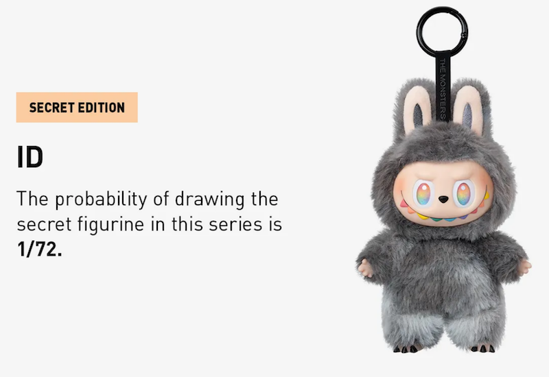 Labubu The Monsters - Authentic Big Into Energy Vinyl Face Blind Box