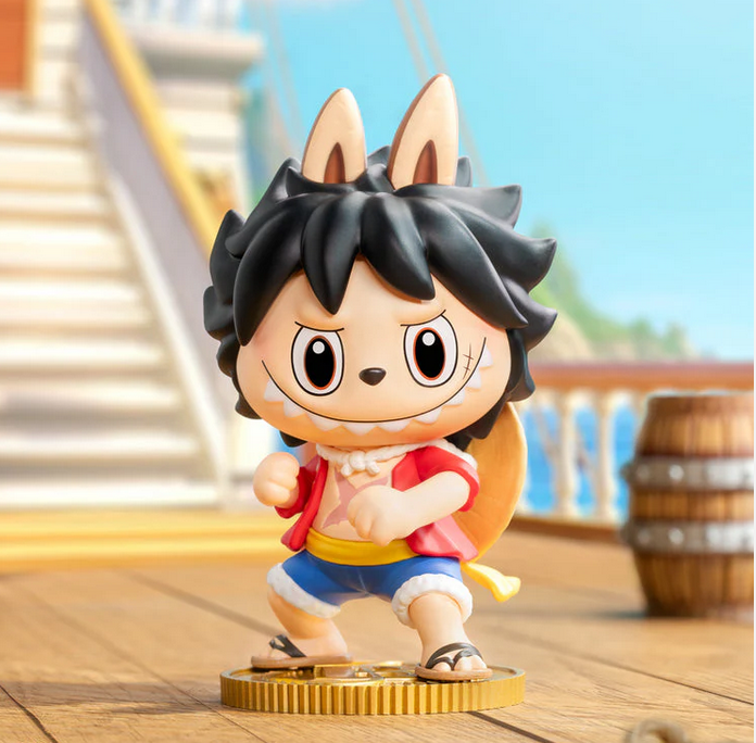 Labubu Authentic The Monsters X  One Piece Vinyl Face Blind Box