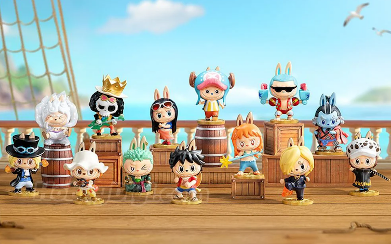 Labubu Authentic The Monsters X  One Piece Vinyl Face Blind Box