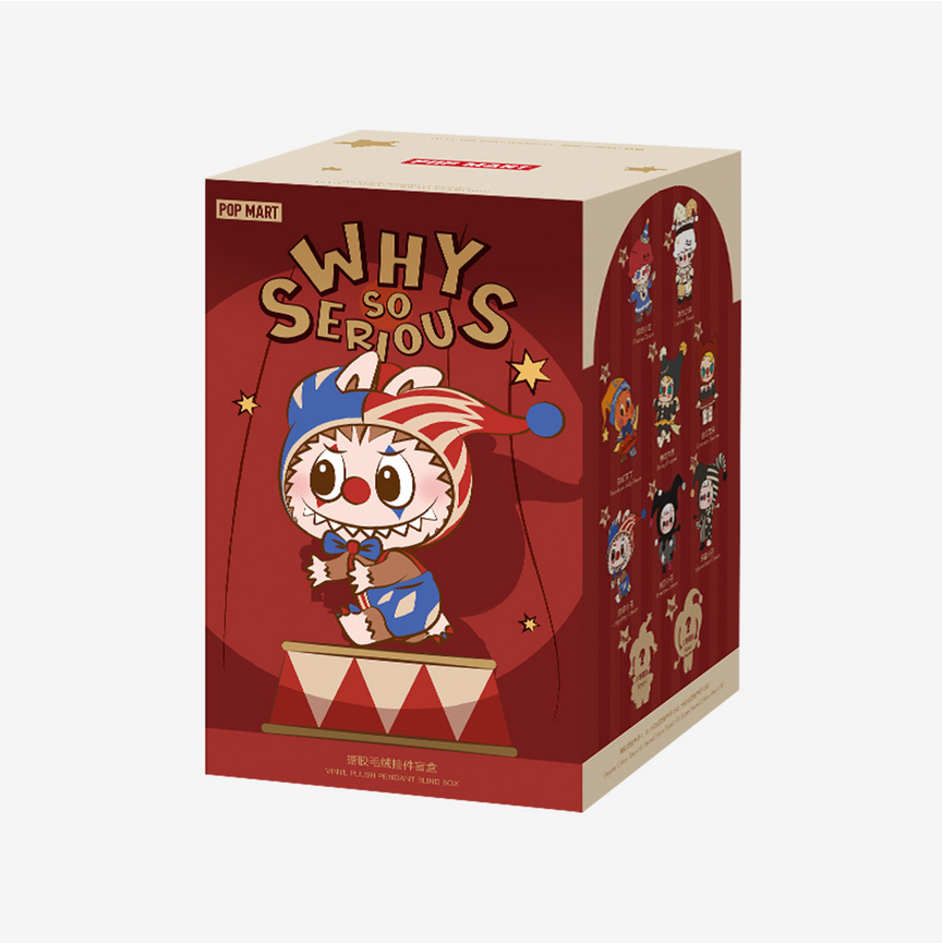 Labubu The Monsters - Authentic Why So Serious Vinyl Face Blind Box