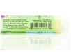Back of lip balms tube showing organic all natural ingredients