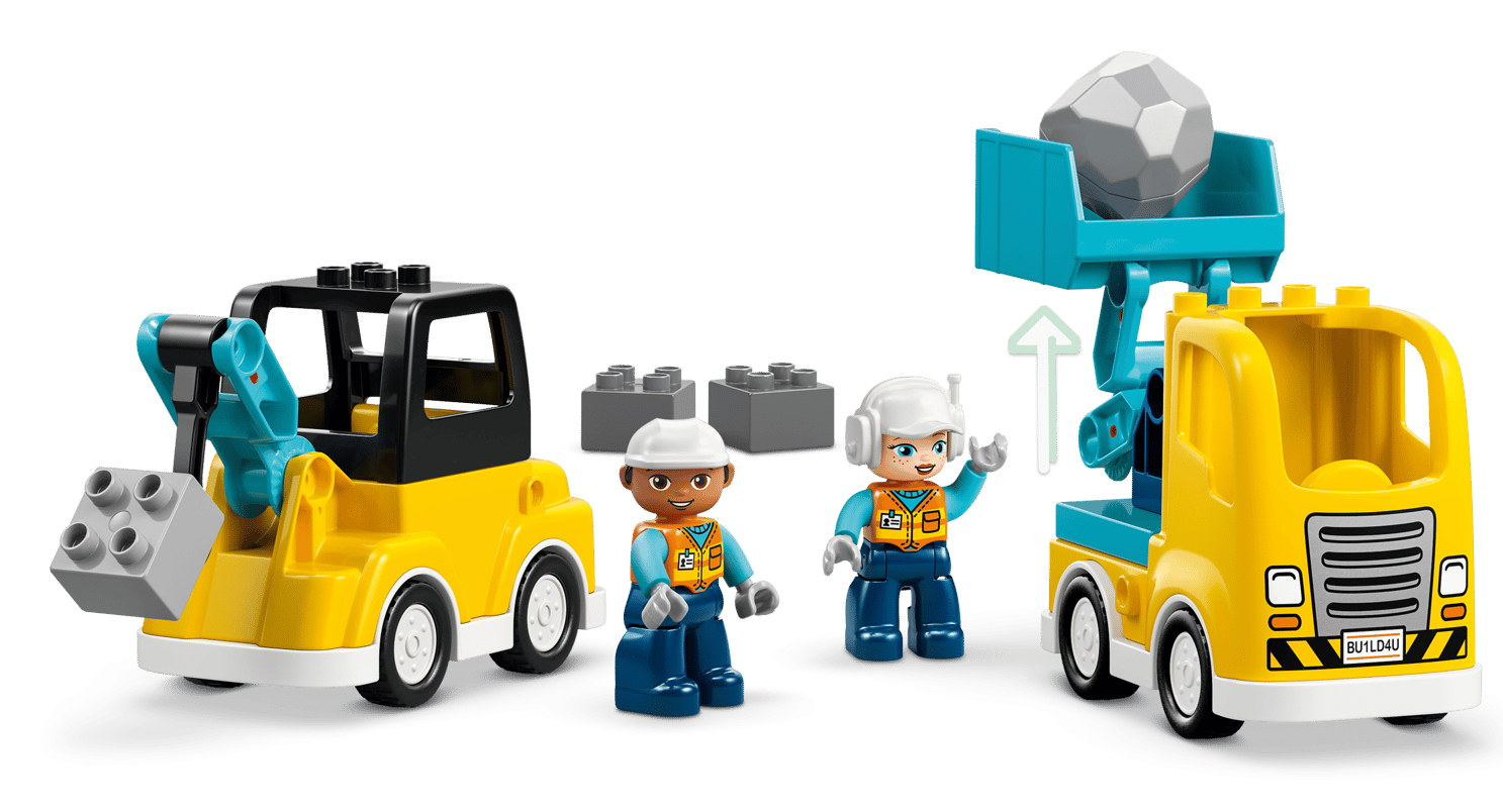 LEGO® DUPLO® Town 3 in 1 Construction Vehicles