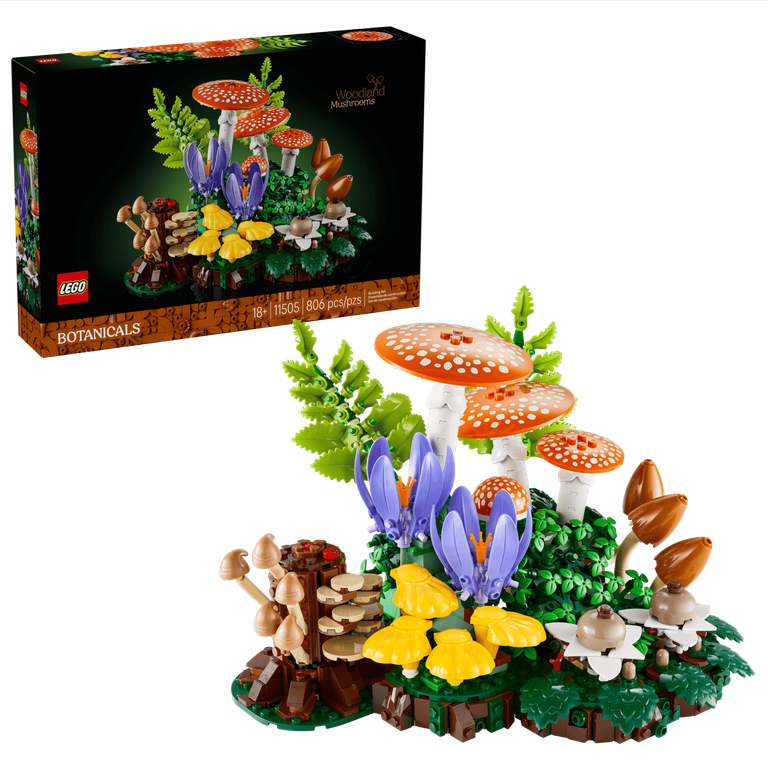 LEGO® Botanicals Woodland Mushrooms 11505