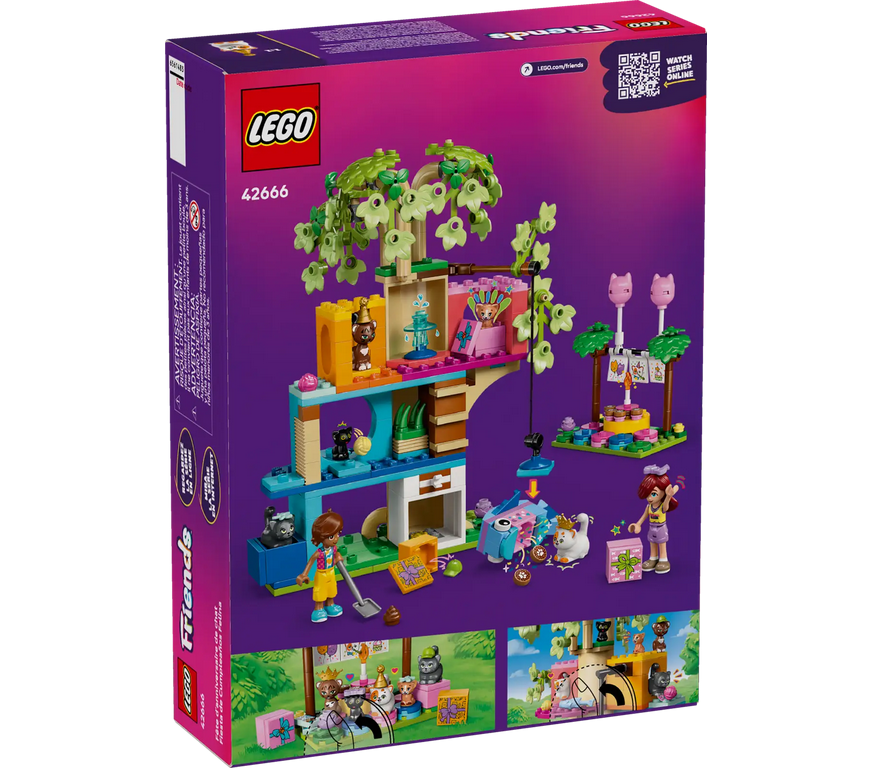 Cat Birthday Party & Tree House