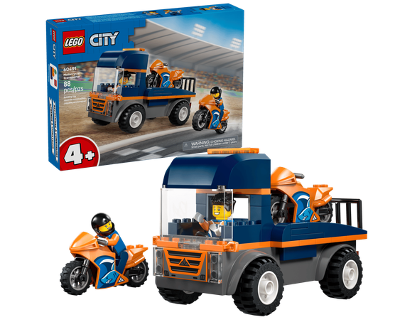 LEGO® City Motorcycle Transporter