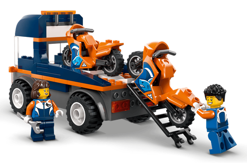 LEGO® City Motorcycle Transporter