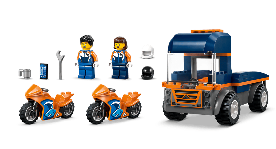 LEGO® City Motorcycle Transporter