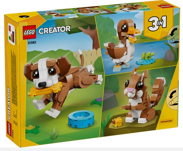 LEGO® Creator 3 in 1 Cute Animals: Playful Puppy 31382