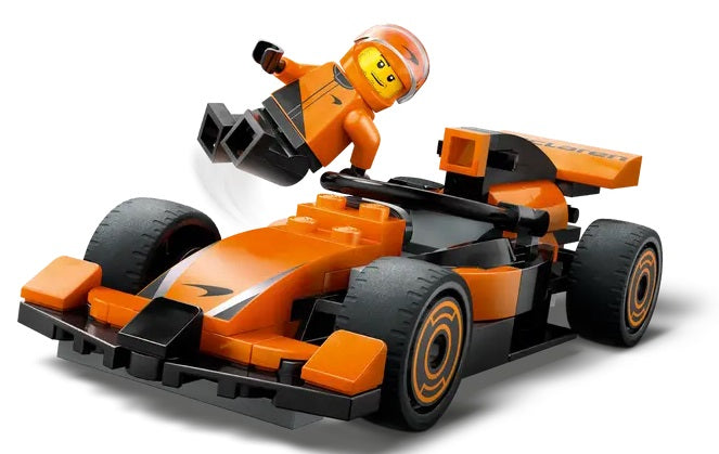 F1® Driver with McLaren Race Car