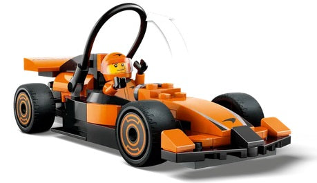 F1® Driver with McLaren Race Car