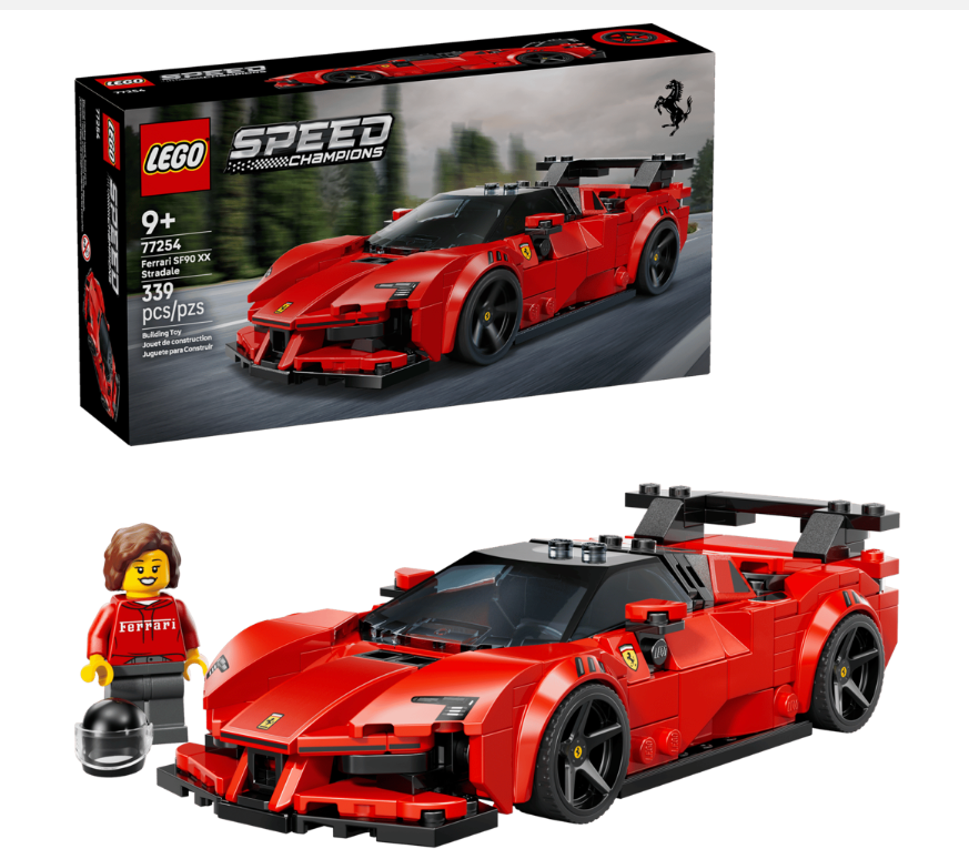 LEGO® Speed Champions Ferrari SF90 XX Stradale Sports Car 77254