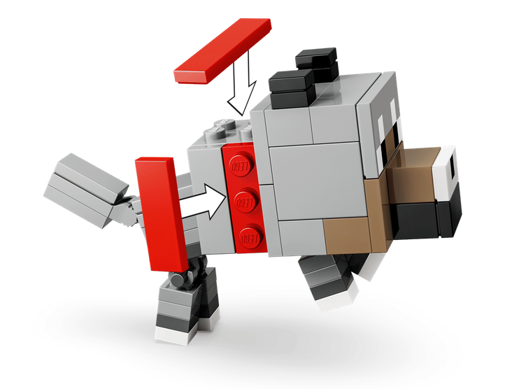 LEGO® Minecraft Chicken Jockey Desert Attack 21592