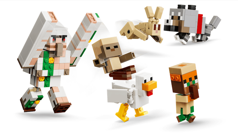LEGO® Minecraft Chicken Jockey Desert Attack 21592