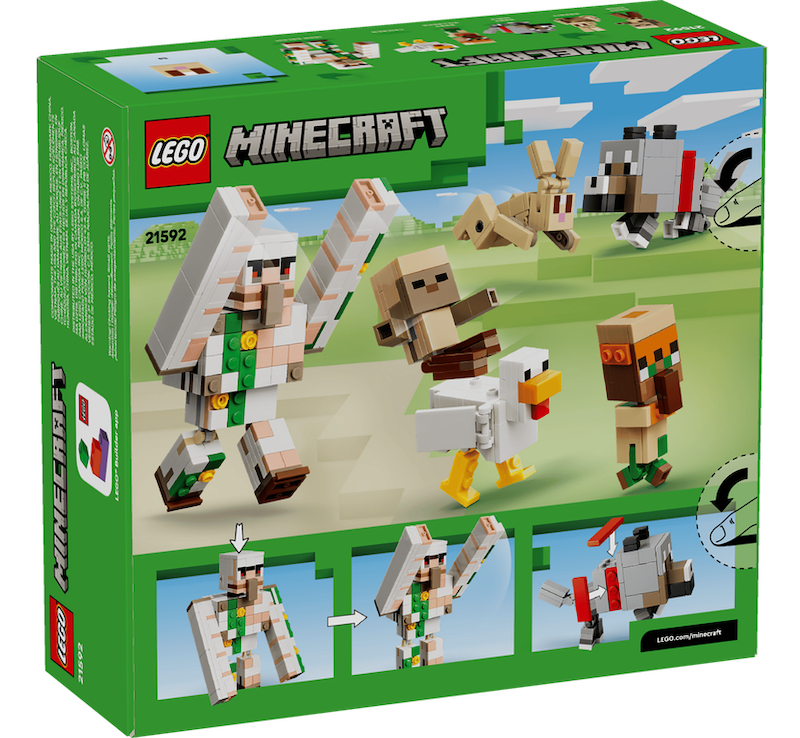 LEGO® Minecraft Chicken Jockey Desert Attack 21592