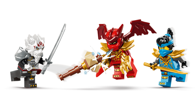 LEGO® NINJAGO Zilvar and Grimtak the Dragon Beast