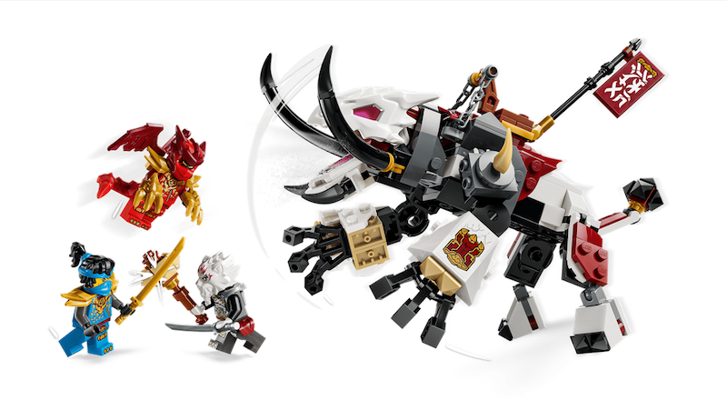 LEGO® NINJAGO Zilvar and Grimtak the Dragon Beast