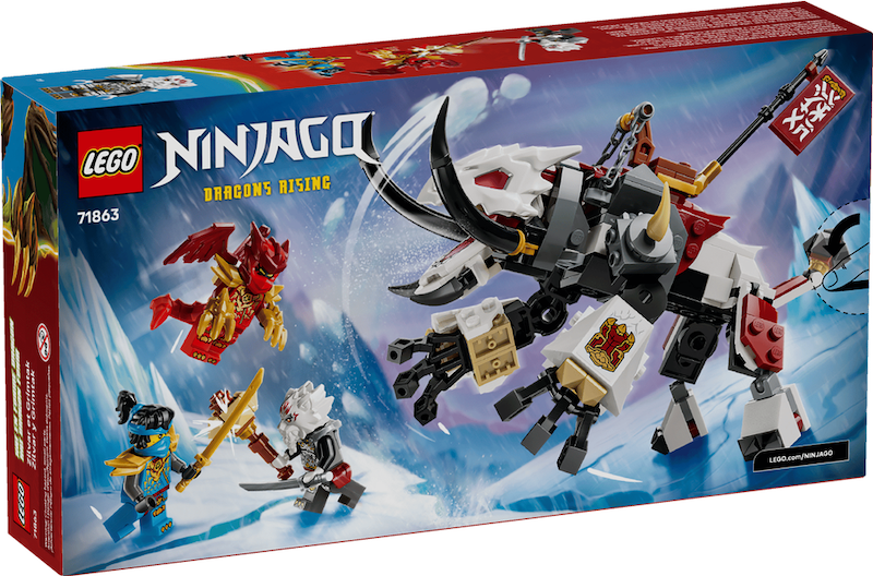 LEGO® NINJAGO Zilvar and Grimtak the Dragon Beast