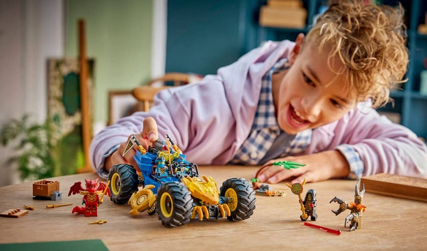 LEGO® NINJAGO Jay's Transforming Car 71856
