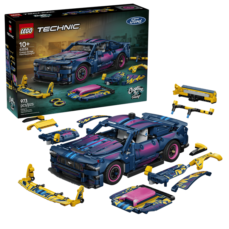 LEGO® Custom Garage Ford Mustang GT