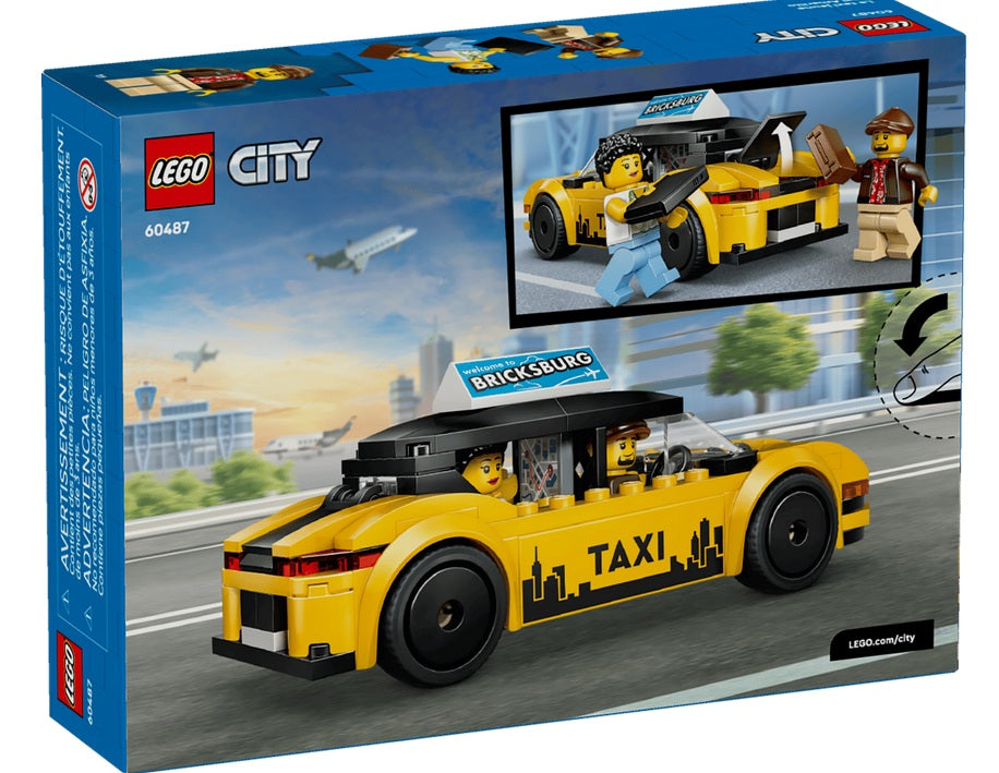 LEGO® City Yellow Taxi 60487