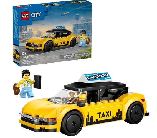 LEGO® City Yellow Taxi 60487