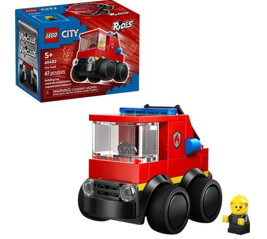 LEGO® City Rides – Fire Truck 60482