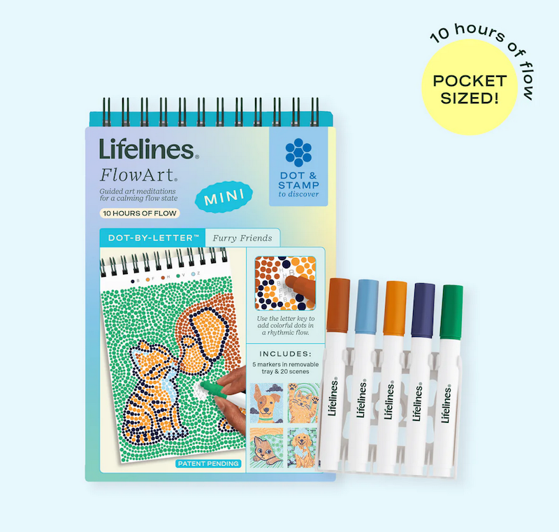 FlowArt Mini Dot-By-Letter - Furry Friends
