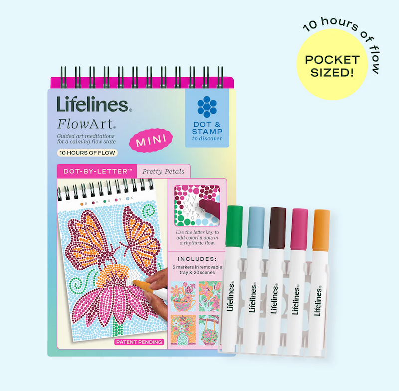 FlowArt Mini Dot-By-Letter - Pretty Petals