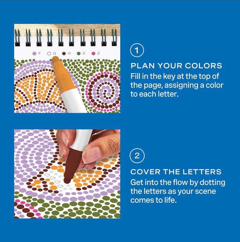 FlowArt Mini Dot-By-Letter - Café Comforts
