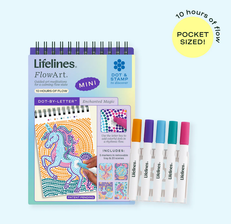FlowArt Mini Dot-By-Letter - Enchanted Magic