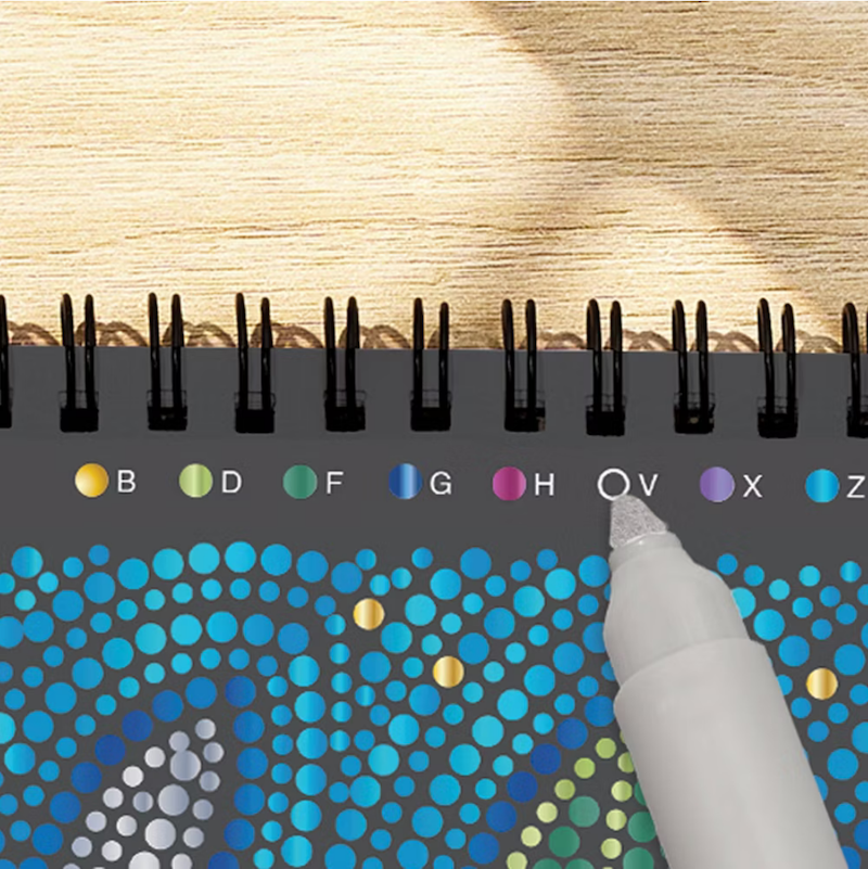 FlowArt Dot-by-Letter - Moonlit Garden