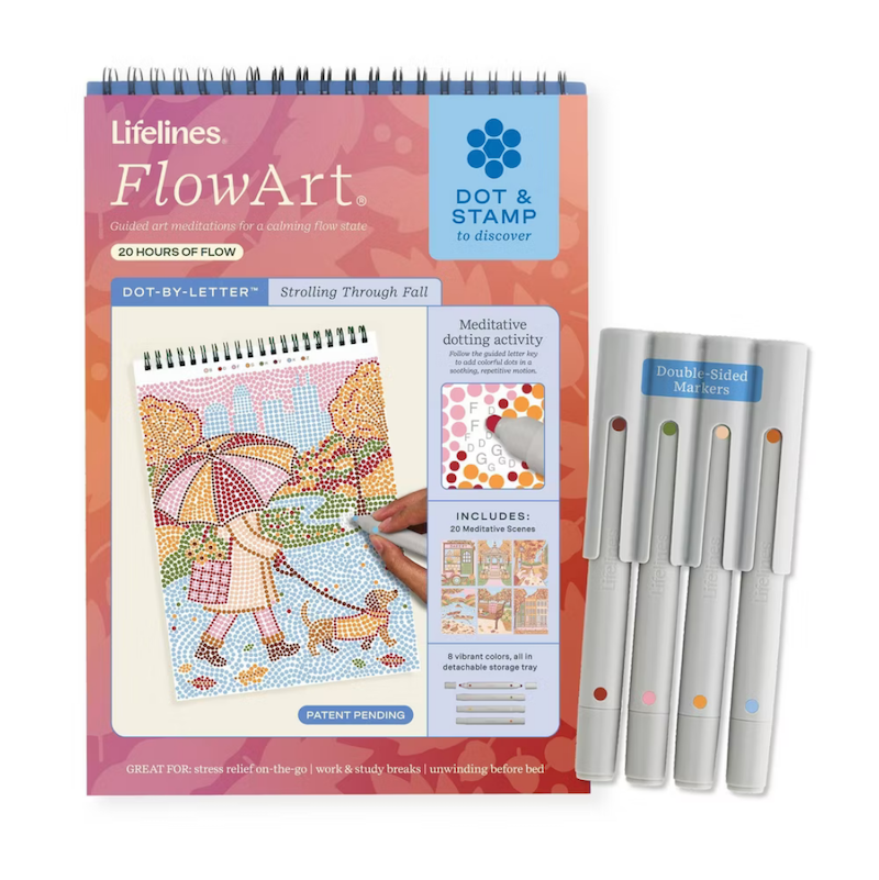 FlowArt Dot-by-Letter - Strolling through Fall