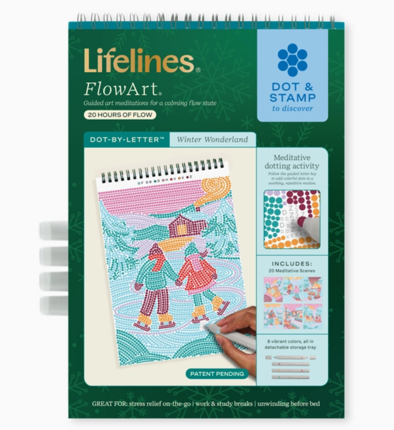 FlowArt Dot-By-Letter - Winter Wonderland