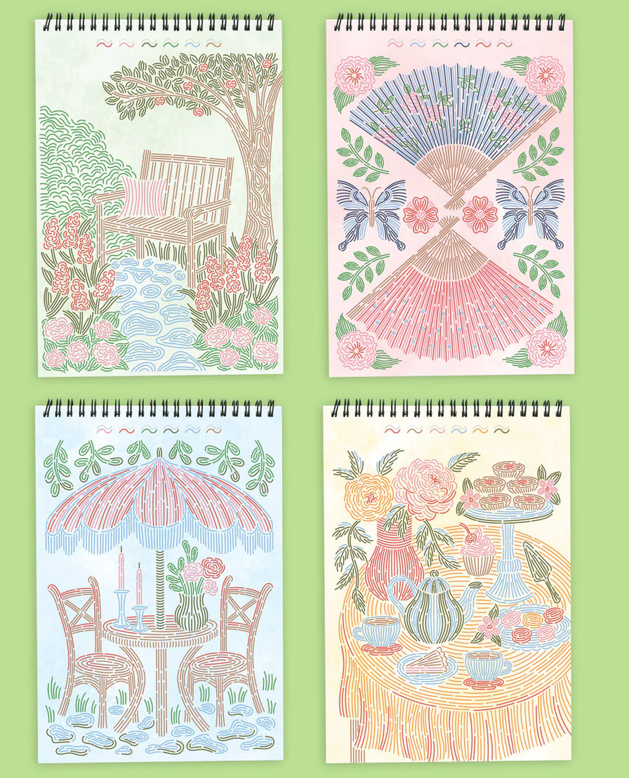 FlowArt Trace-By-Line - Brunch in Bloom