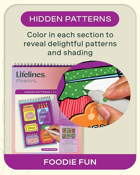 FlowArt Hidden Patterns - Foodie Fun