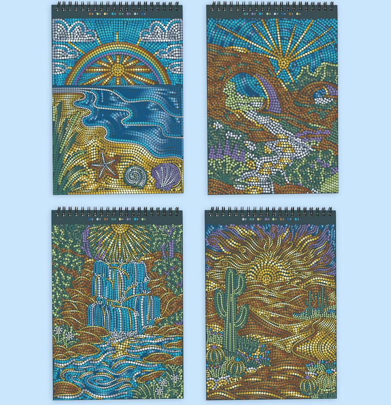 FlowArt Dot-by-Letter - Majestic Earth