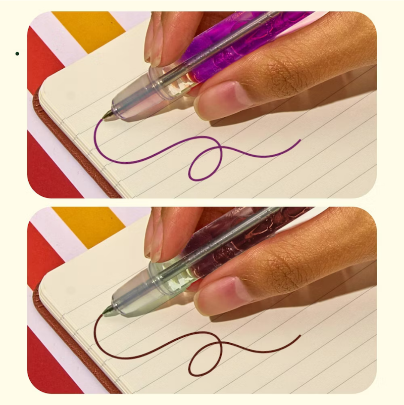 Scented Lava Pens - Violet/Brown