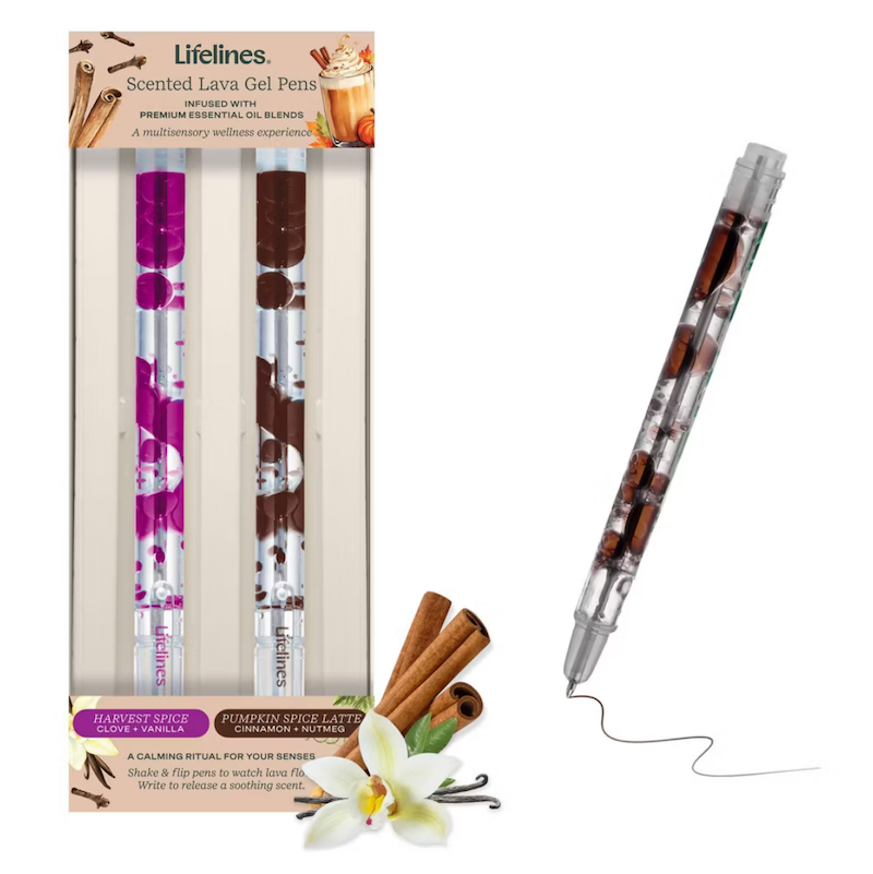 Scented Lava Pens - Violet/Brown