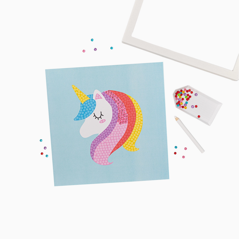 Unicorn & Ice Cream Gem Art Kit
