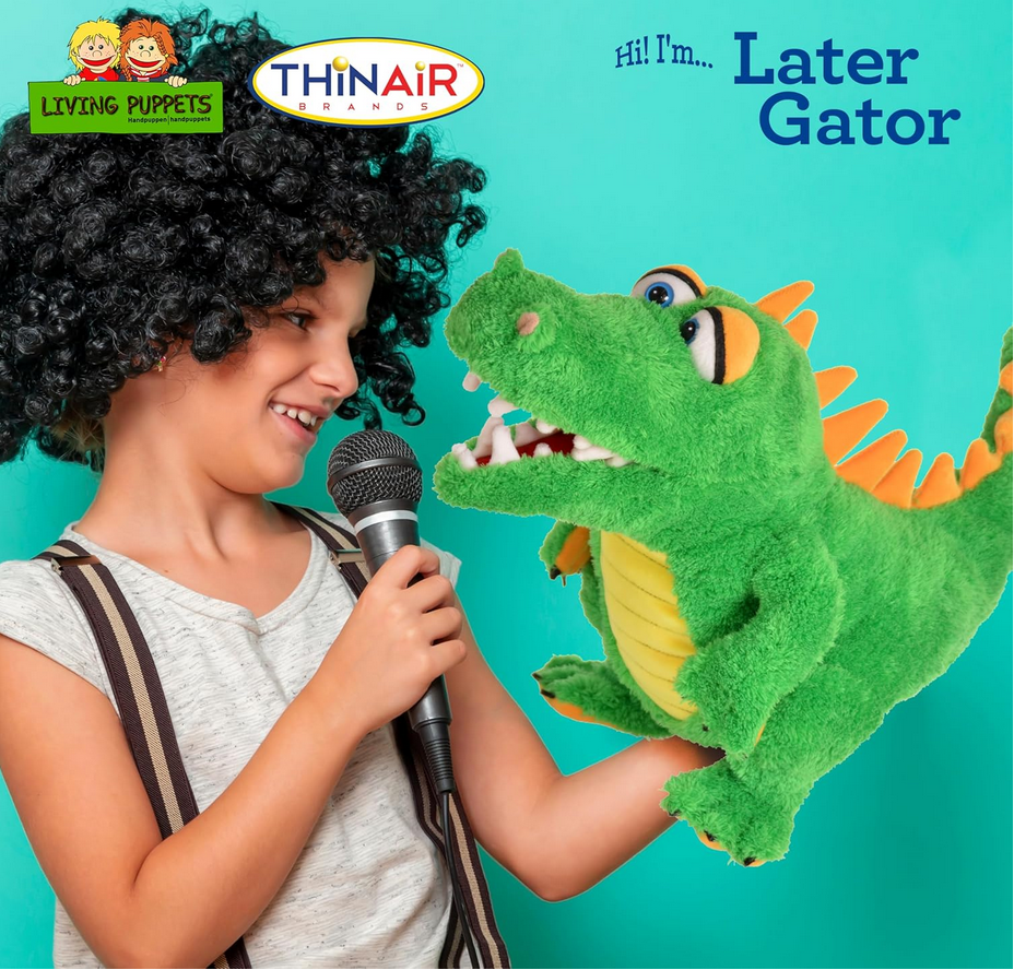 Later the Gator Puppet