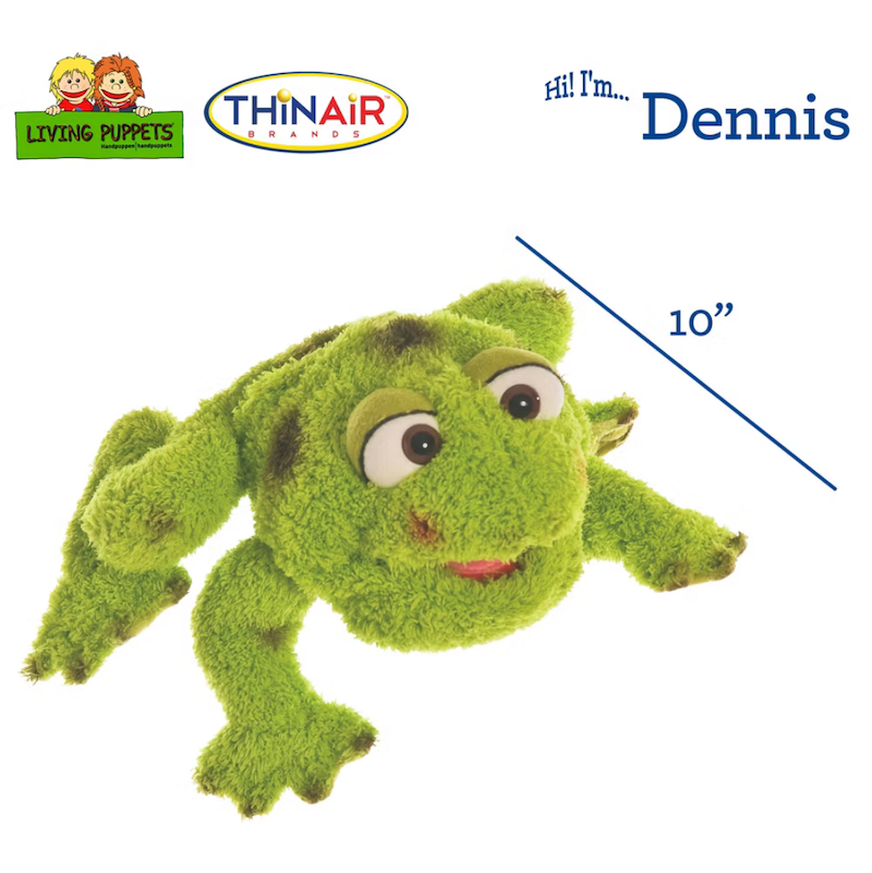 Dennis Frog Puppet