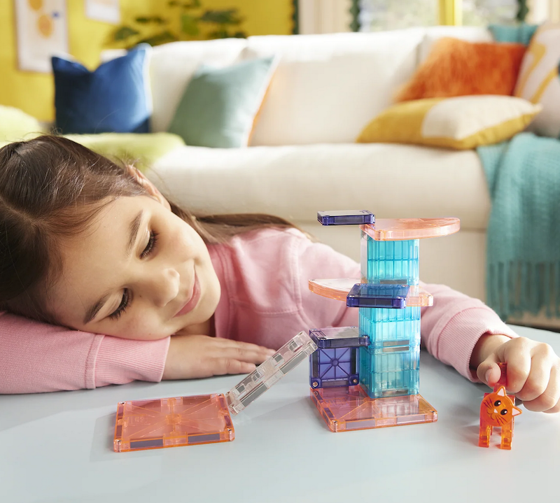 Magna-Tiles Cat Tree