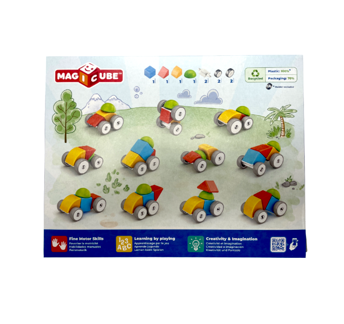 Magicube Blocks Cars 10 Pc Set