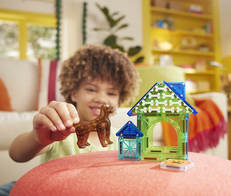 Magna-Tiles Dog House