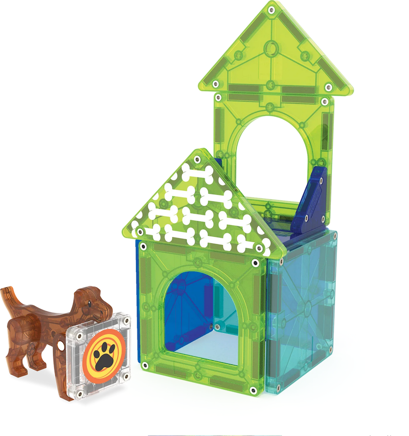 Magna-Tiles Dog House