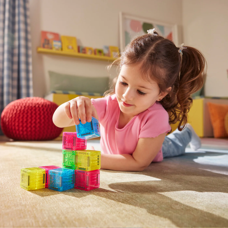 Magna-Tiles microMAGS Cubes