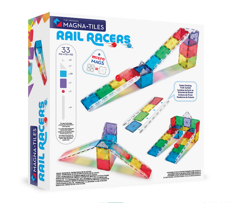 Magna-Tiles Rail Racers